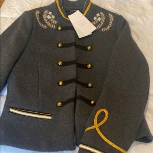 Zara Military Style Jacket. NWT. Medium.